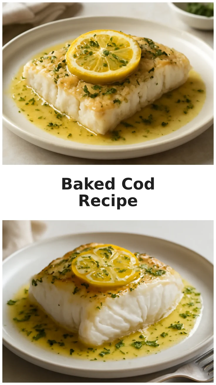 Delicious Baked Cod with Lemon Butter Recipe 4 Delicious Baked Cod with Lemon Butter Recipe