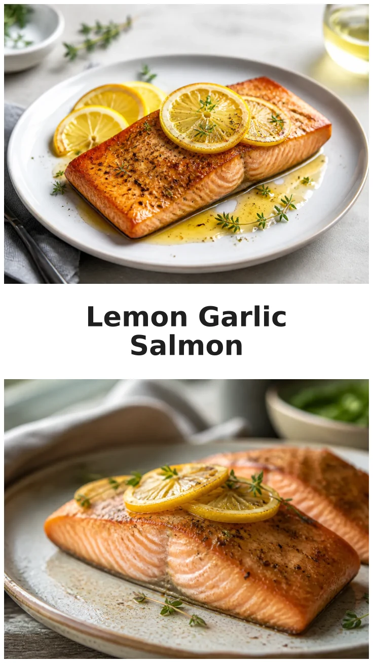 Juicy Lemon Garlic Salmon Air Fryer Recipe for Quick Dinners Juicy Lemon Garlic Salmon Air Fryer Recipe for Quick Dinners