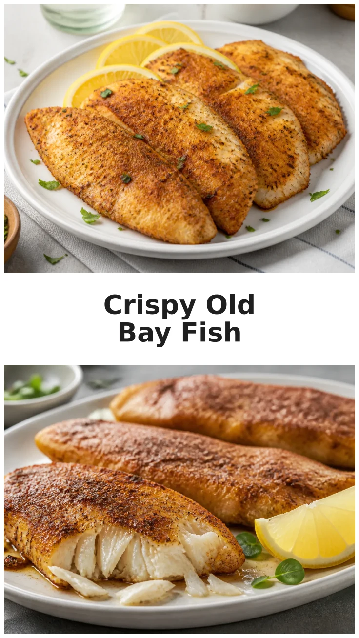 Crispy Air Fryer Old Bay Fish Recipe for Dinner Crispy Air Fryer Old Bay Fish Recipe for Dinner