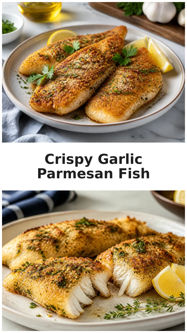 Crispy Air Fryer Garlic Parmesan Fish Recipe Crispy Air Fryer Garlic Parmesan Fish Recipe