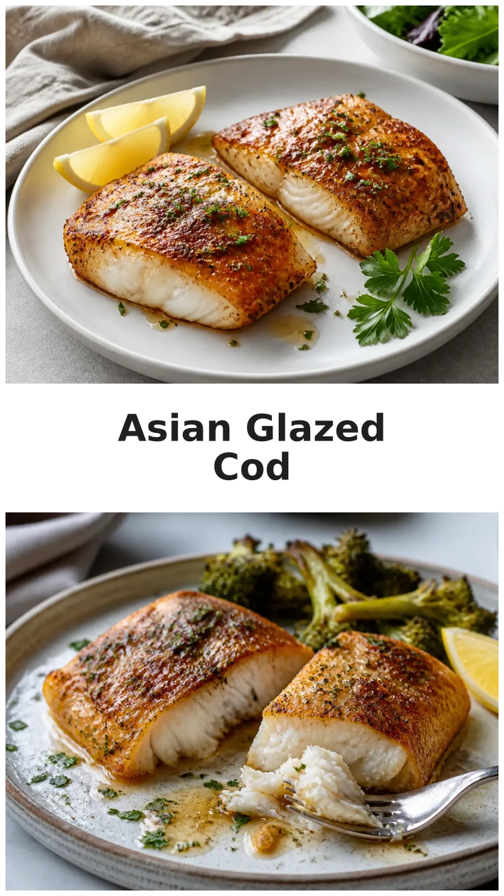 Crispy Air Fryer Asian Glazed Cod Recipe Crispy Air Fryer Asian Glazed Cod Recipe