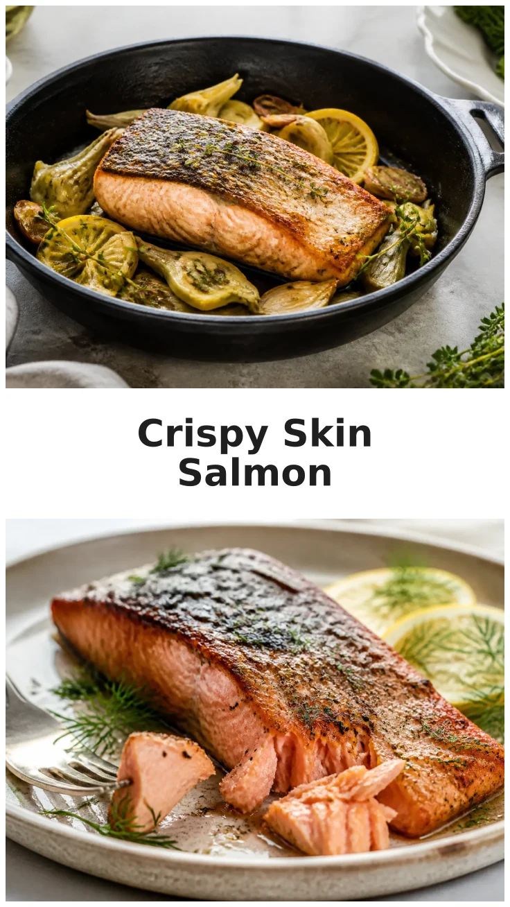 Crispy Skillet Crispy Skin Salmon Recipe for Dinner Crispy Skillet Crispy Skin Salmon Recipe for Dinner
