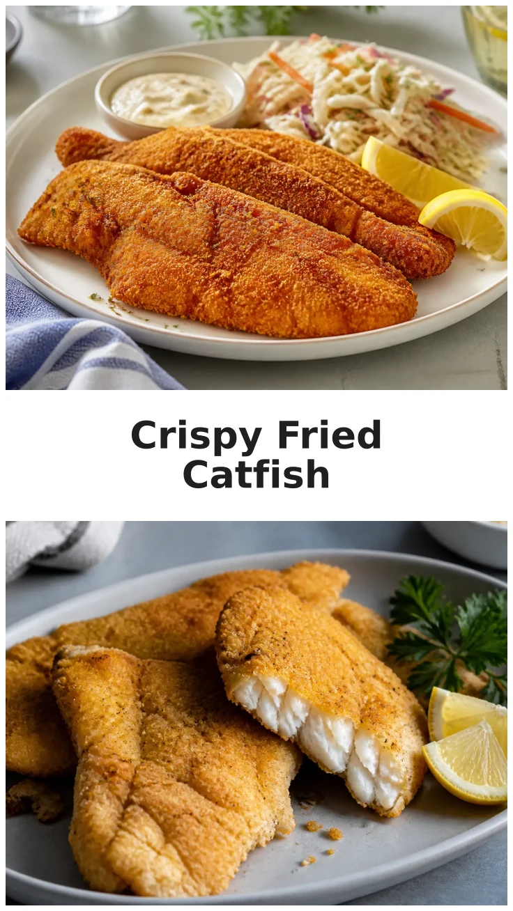 Crispy Cornmeal Fried Catfish Recipe for Southern Comfort Crispy Cornmeal Fried Catfish Recipe for Southern Comfort
