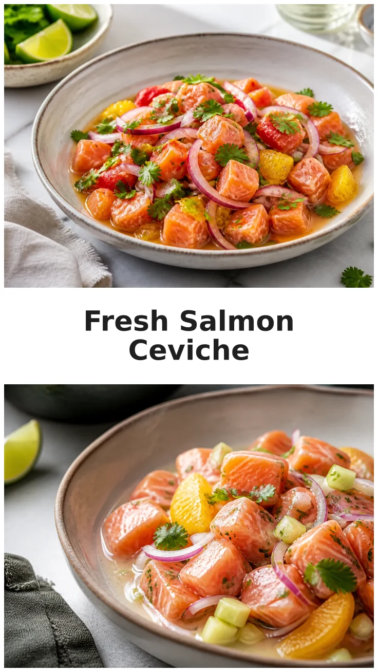 Fresh Salmon Ceviche Recipe for a Delightful Appetizer Fresh Salmon Ceviche Recipe for a Delightful Appetizer