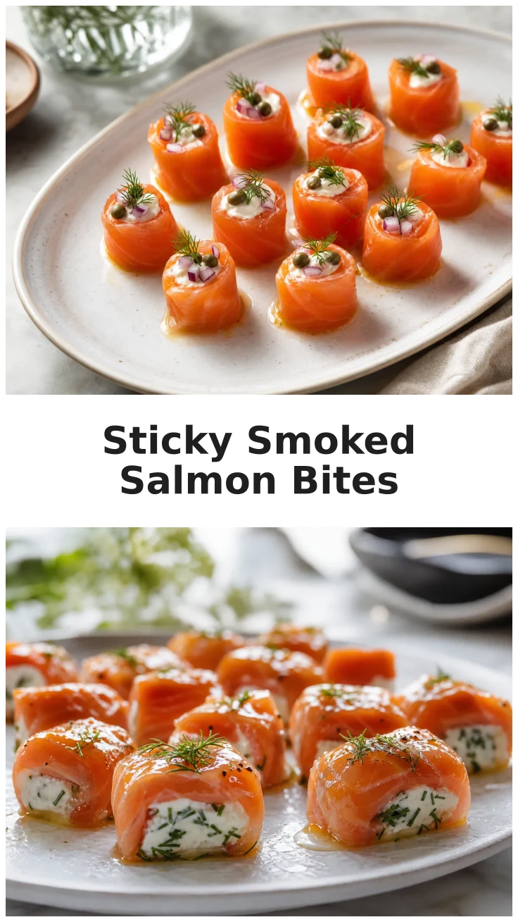 Delicious Sticky Smoked Salmon Bites for Your Next Gathering Delicious Sticky Smoked Salmon Bites for Your Next Gathering