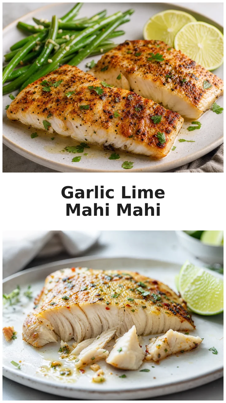 Juicy Air Fryer Garlic Lime Mahi Mahi Recipe Juicy Air Fryer Garlic Lime Mahi Mahi Recipe