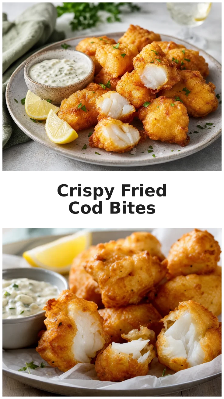 Crispy Fried Cod Bites for Your Next Gathering Crispy Fried Cod Bites for Your Next Gathering