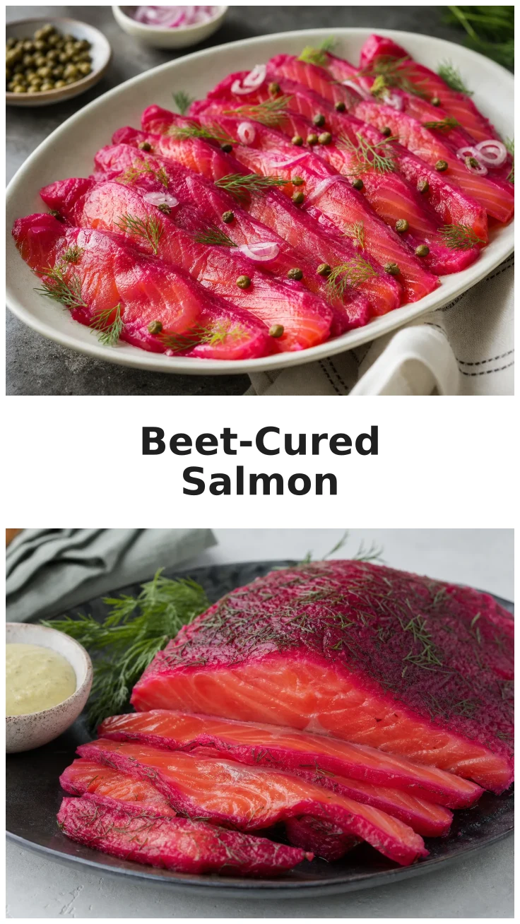 Colorful Beet-Cured Salmon Recipe for Celebrations Colorful Beet-Cured Salmon Recipe for Celebrations