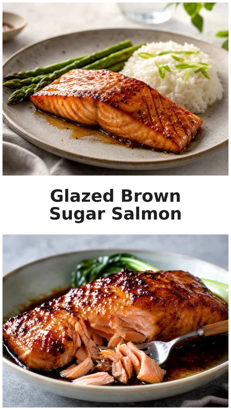 Glazed Air Fryer Brown Sugar Salmon Recipe Glazed Air Fryer Brown Sugar Salmon Recipe