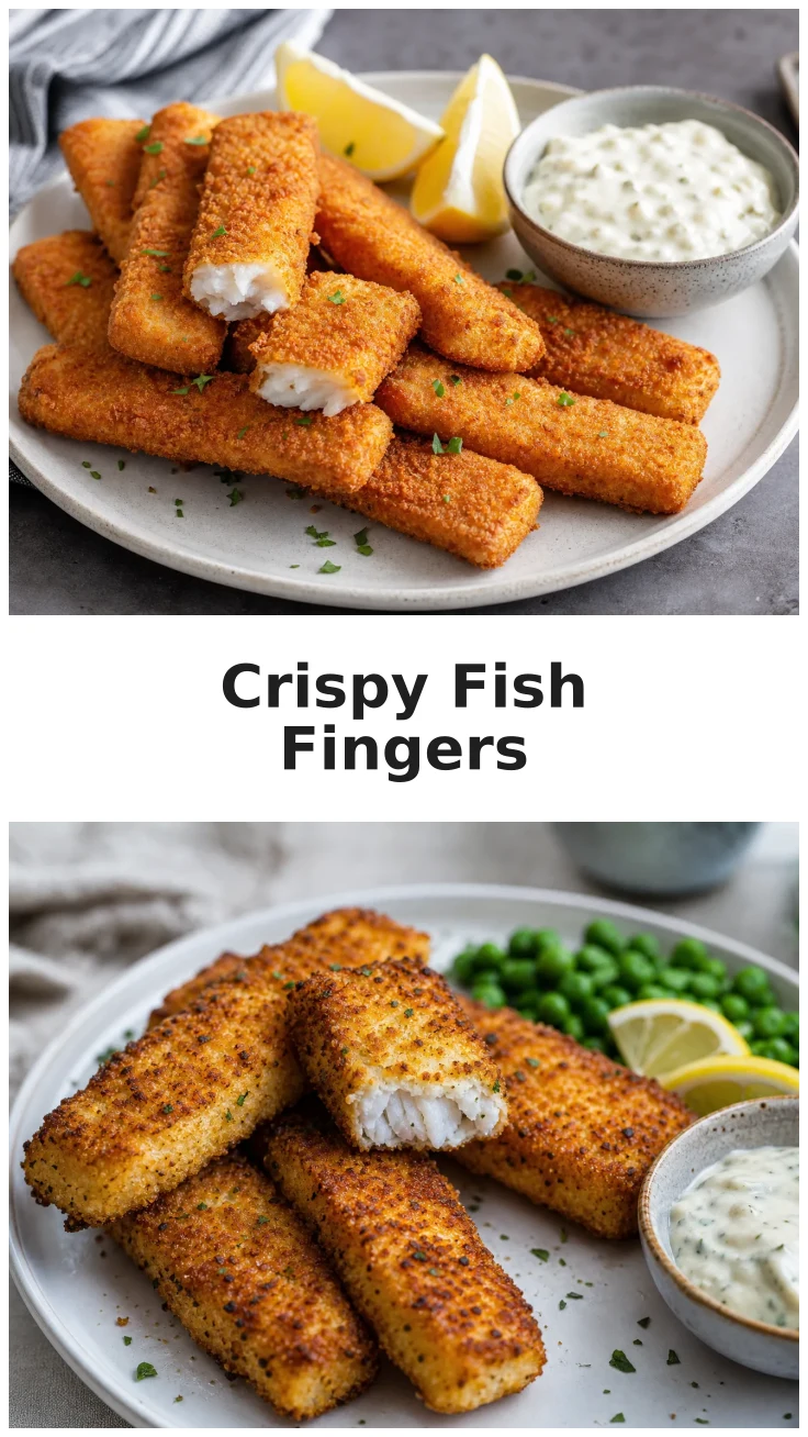 Crispy Air Fryer Fish Fingers Recipe for Family Dinner Crispy Air Fryer Fish Fingers Recipe for Family Dinner