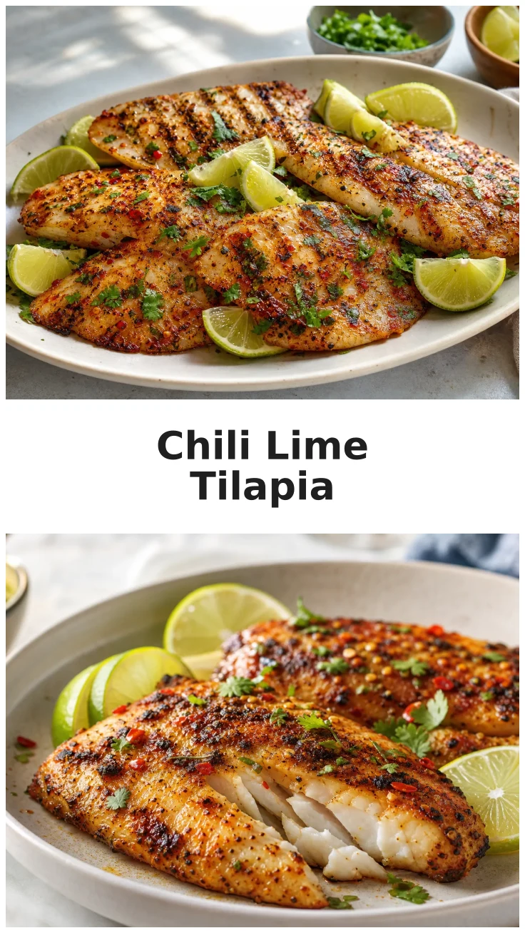 Zesty Chili Lime Grilled Tilapia Recipe for Summer Nights Zesty Chili Lime Grilled Tilapia Recipe for Summer Nights