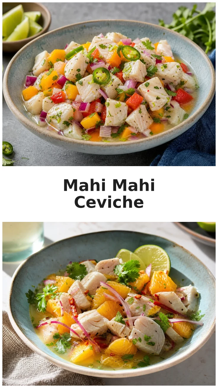 Fresh Mahi Mahi Ceviche Recipe for a Refreshing Appetizer