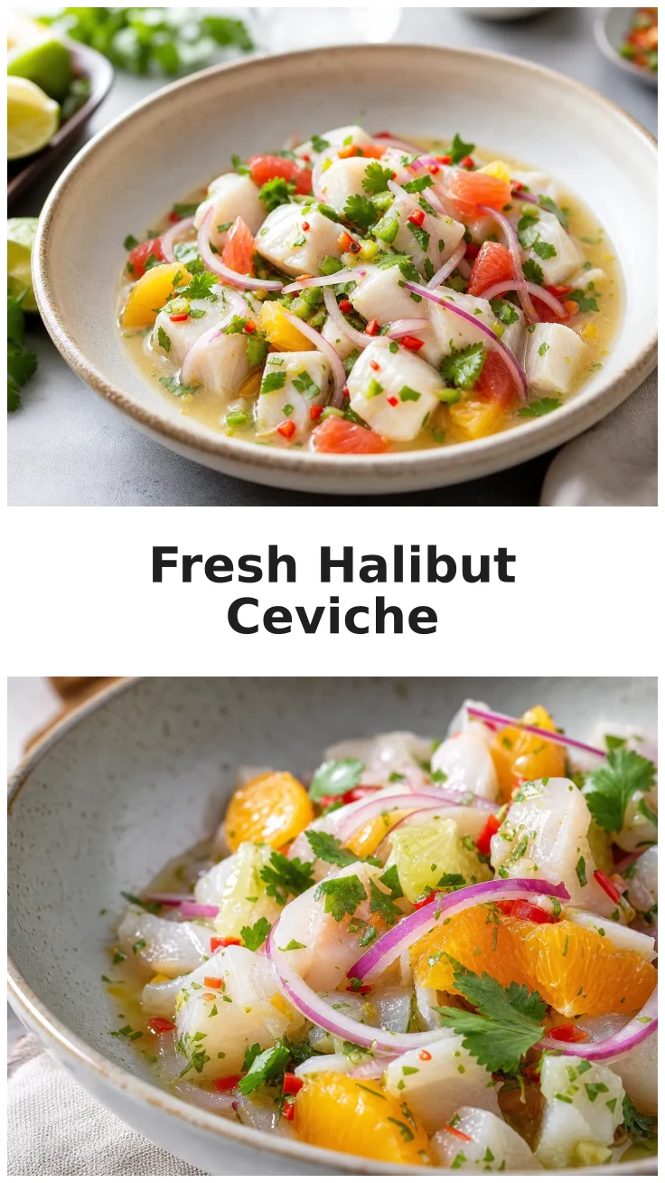 Fresh Halibut Ceviche Recipe for a Refreshing Appetizer