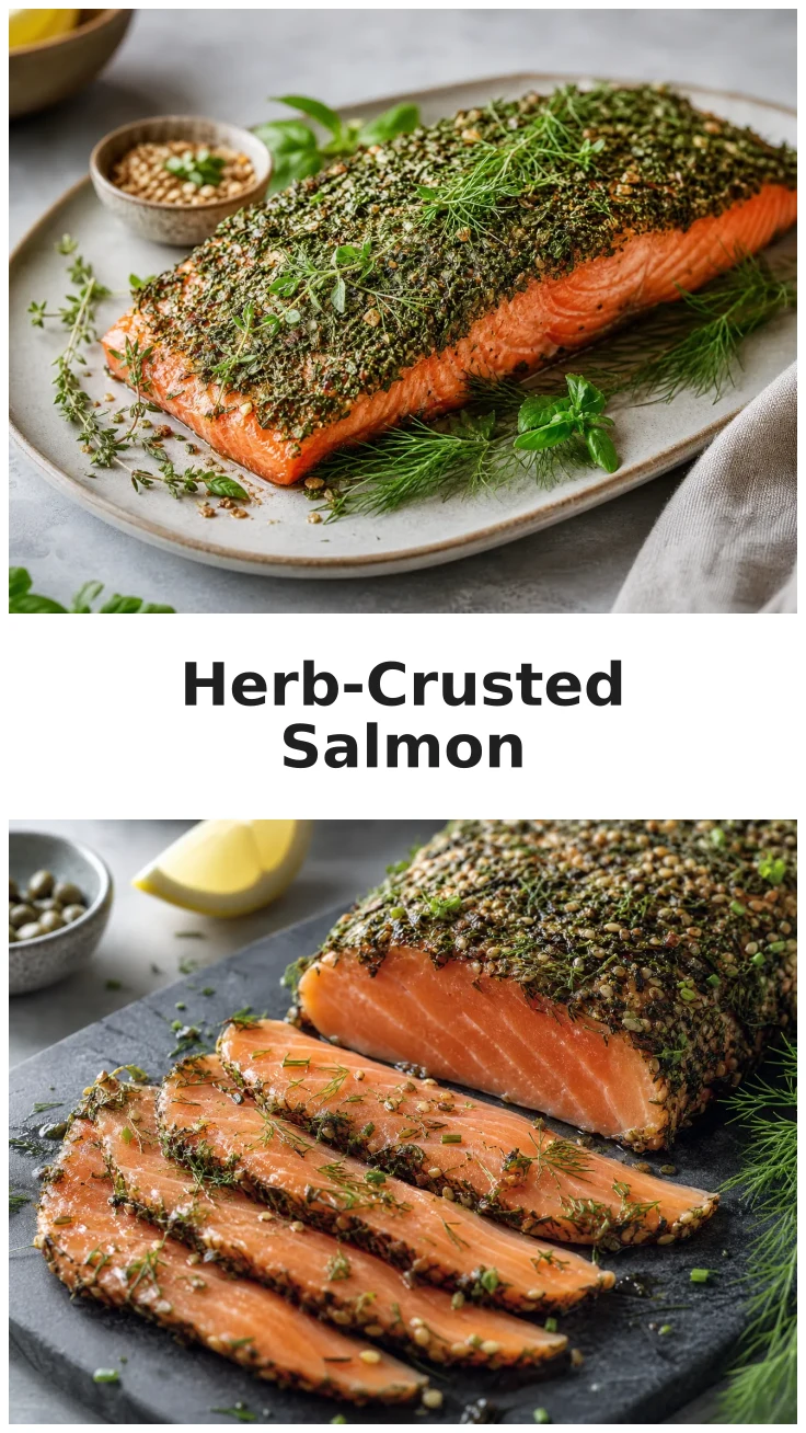 Savory Herb-Crusted Smoked Salmon Recipe Savory Herb-Crusted Smoked Salmon Recipe