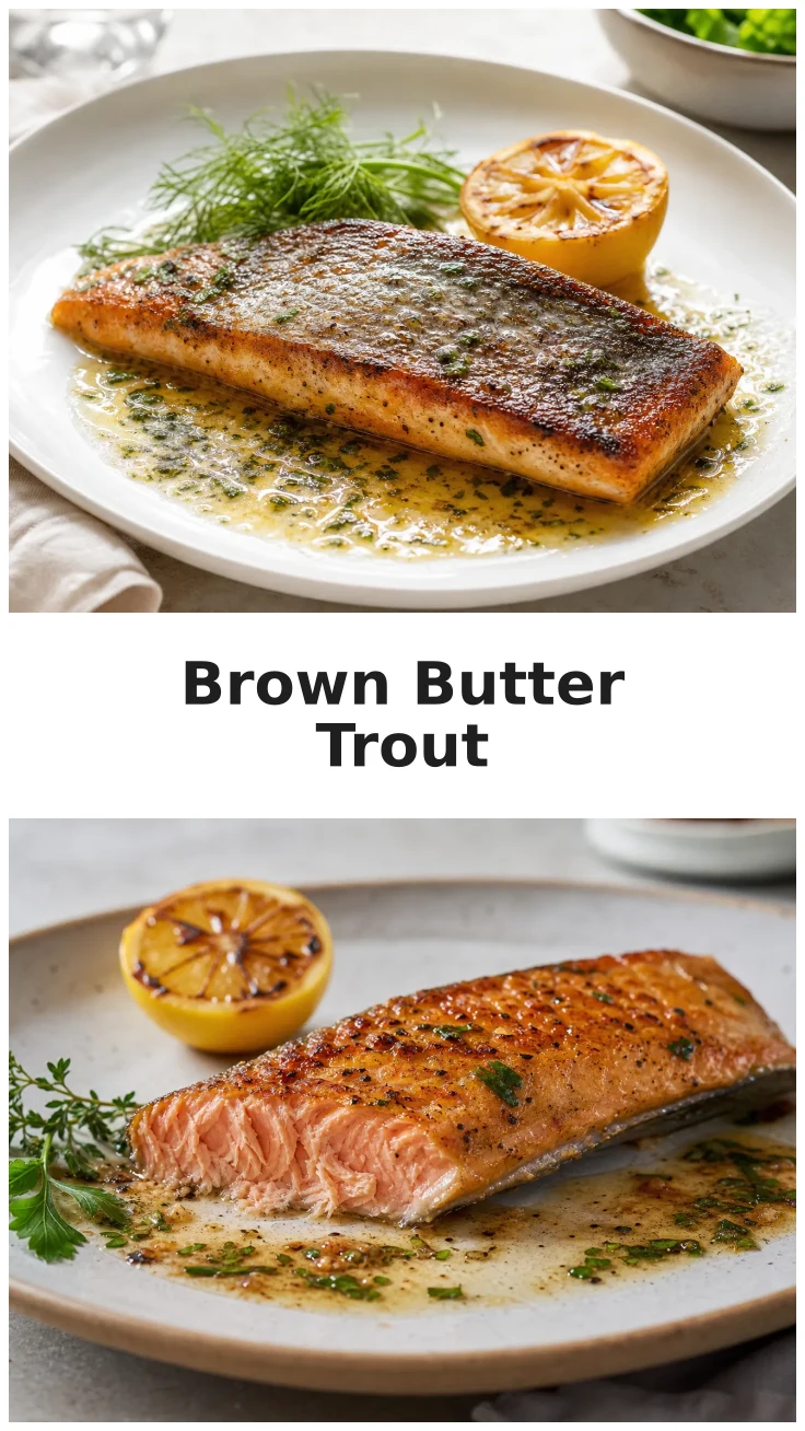 Golden Skillet Brown Butter Trout Recipe for a Flavorful Dinner
