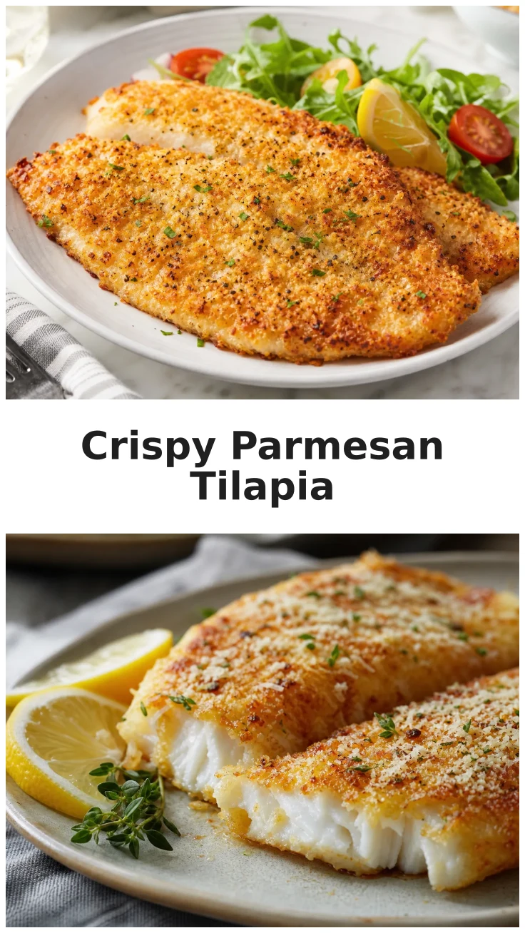 Golden Parmesan Tilapia Air Fryer Recipe for Easy Dinners Golden Parmesan Tilapia Air Fryer Recipe for Easy Dinners