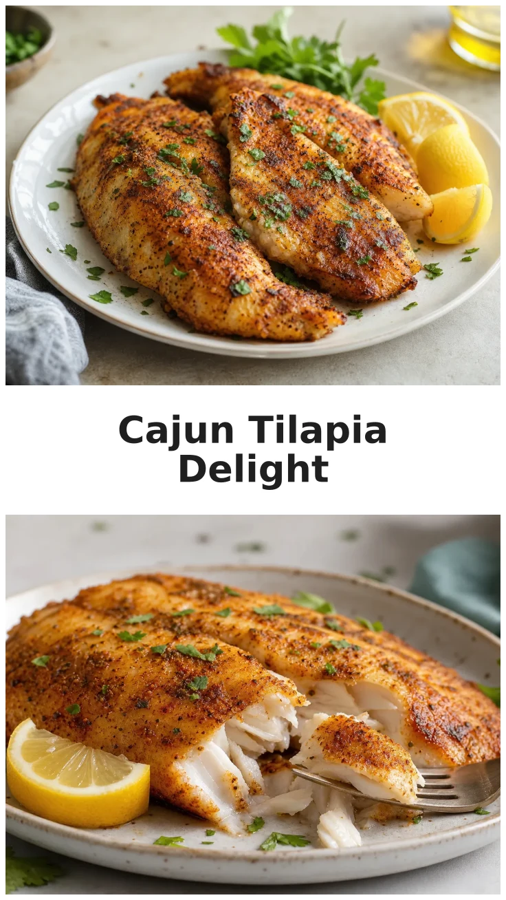 Golden Cajun Tilapia Air Fryer Recipe for a Flavorful Dinner Golden Cajun Tilapia Air Fryer Recipe for a Flavorful Dinner