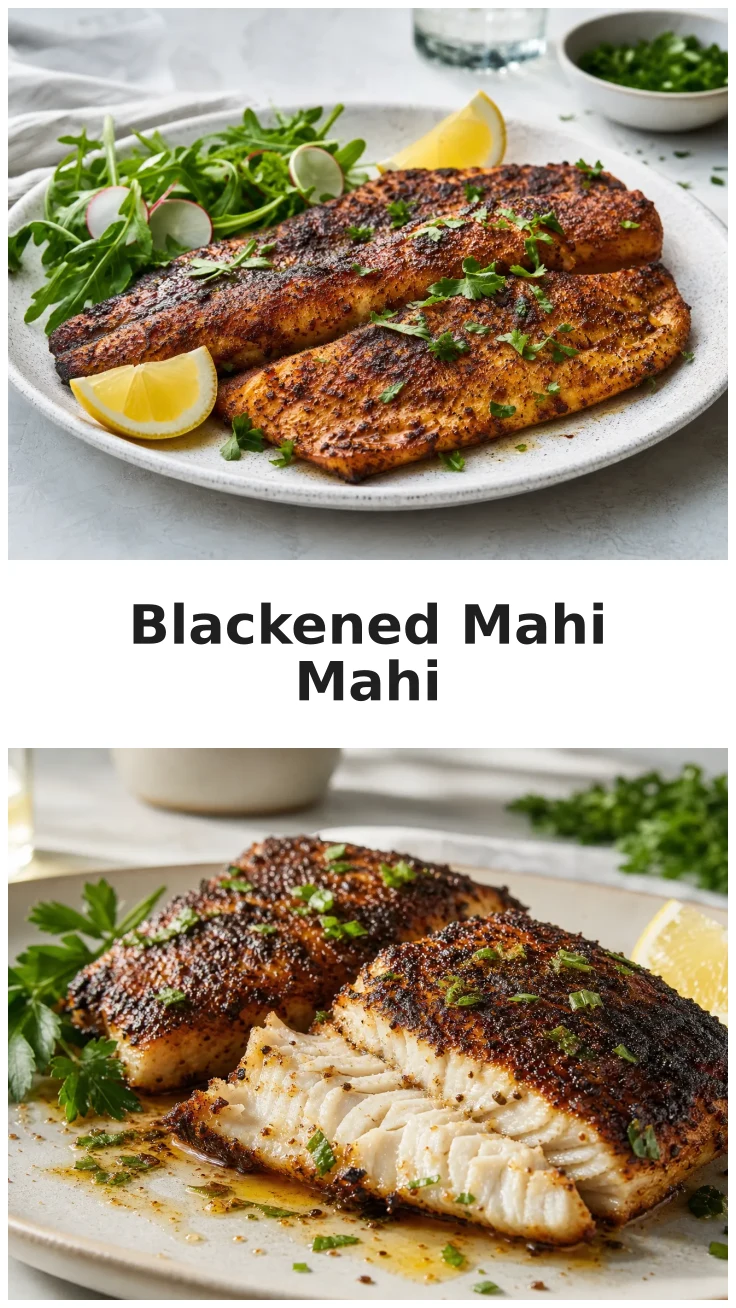 Juicy Air Fryer Blackened Mahi Mahi Fillets Recipe Juicy Air Fryer Blackened Mahi Mahi Fillets Recipe