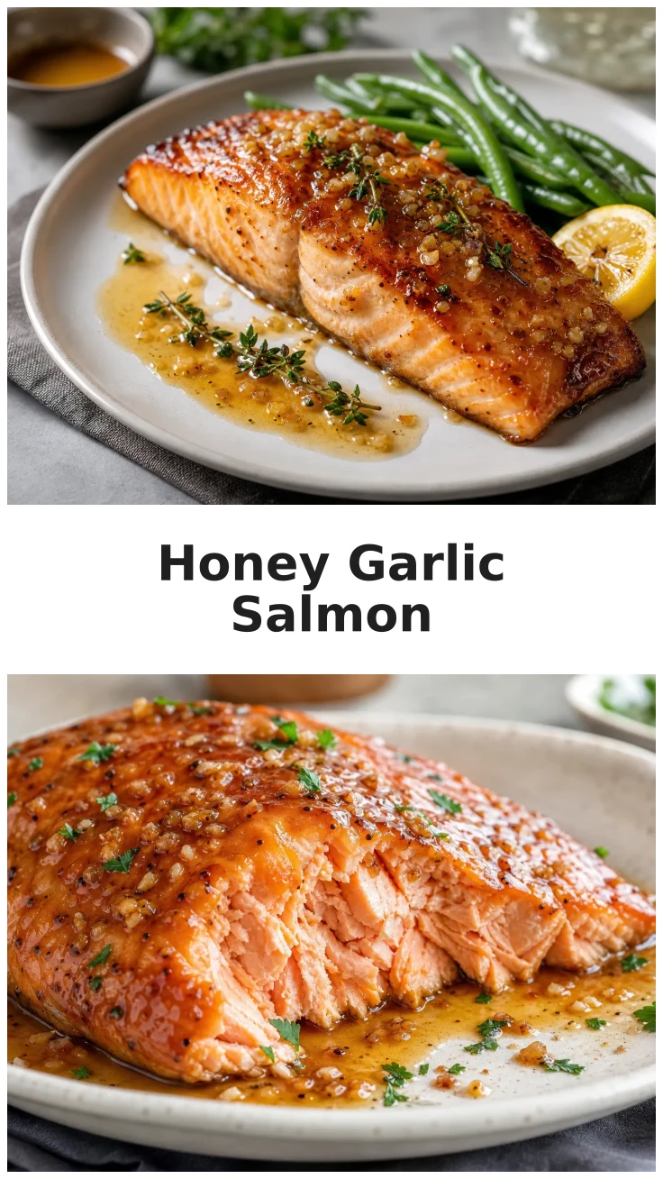 Golden Pan Seared Honey Garlic Salmon Recipe for Quick Dinners Golden Pan Seared Honey Garlic Salmon Recipe for Quick Dinners