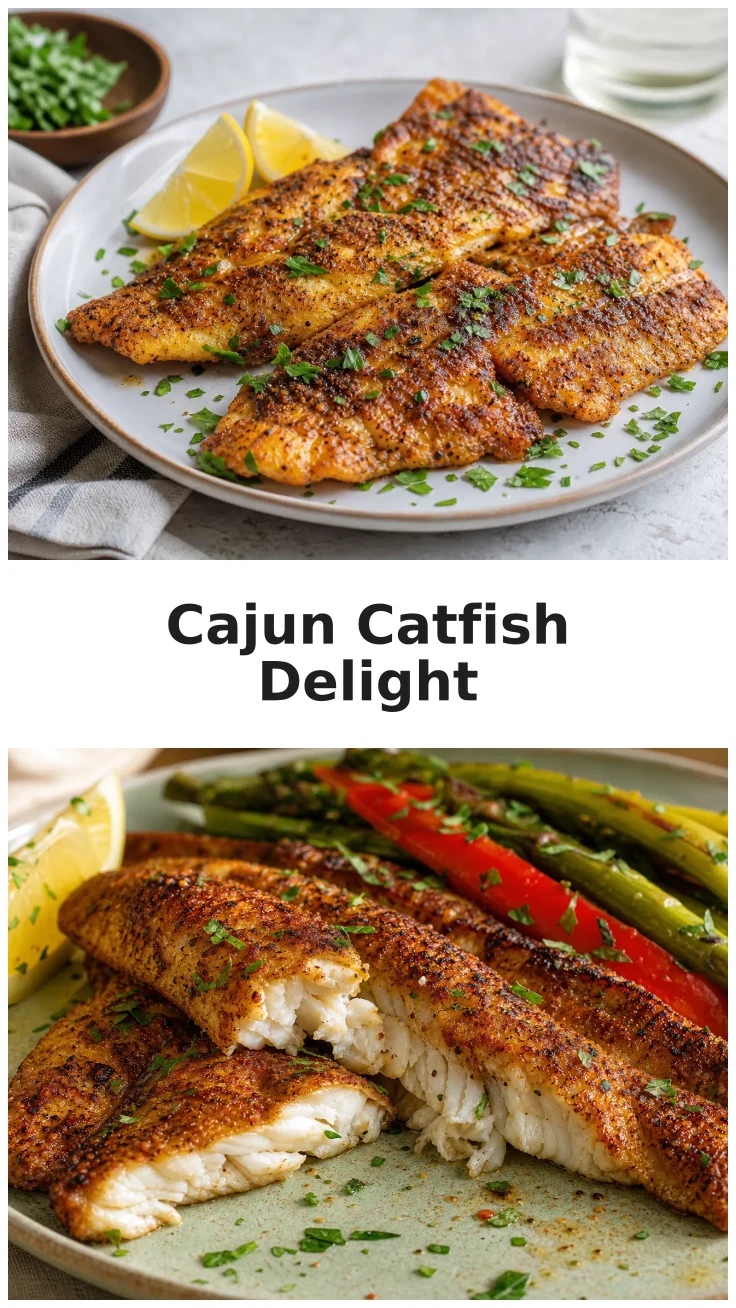 Golden Pan Seared Cajun Catfish for Easy Weeknight Dinners Golden Pan Seared Cajun Catfish for Easy Weeknight Dinners