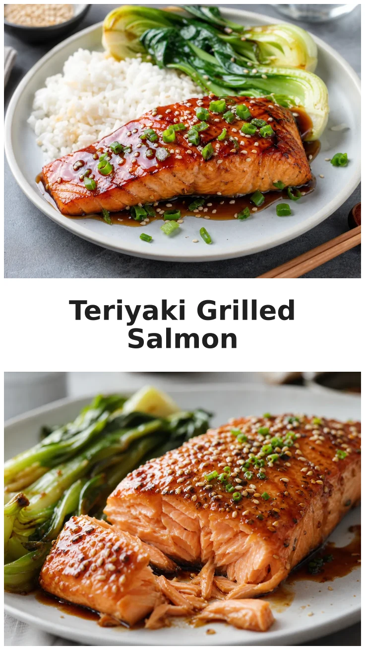 Sticky Teriyaki Grilled Salmon Recipe for Summer Nights Sticky Teriyaki Grilled Salmon Recipe for Summer Nights