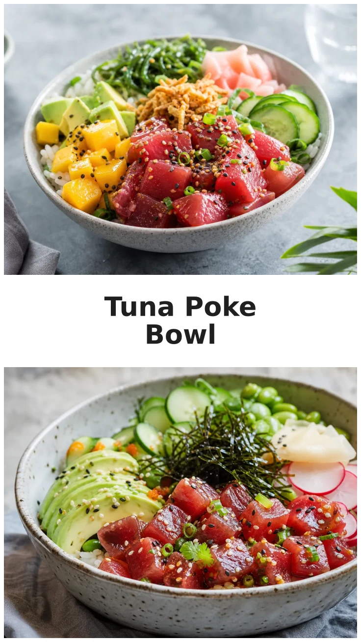Fresh Hawaiian-Style Tuna Poke Recipe for a Tropical Feast