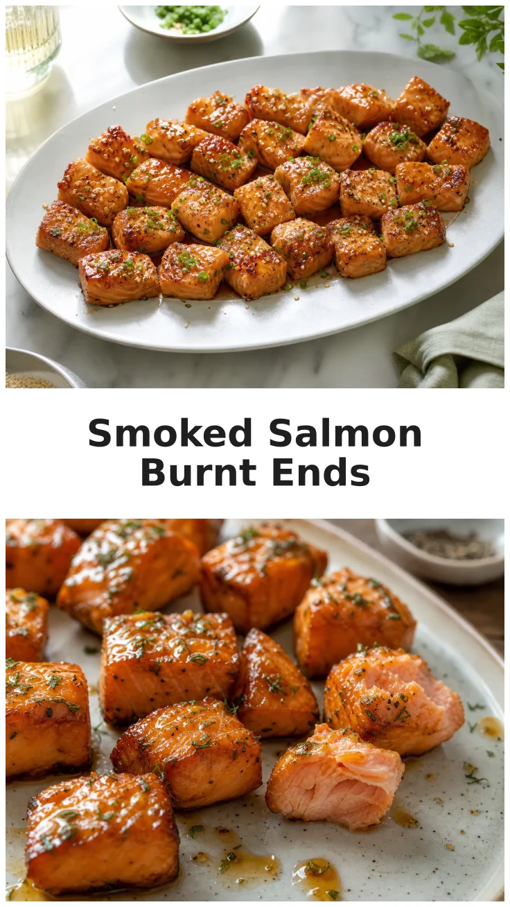 Sticky Smoked Salmon Burnt Ends Recipe for BBQ Lovers Sticky Smoked Salmon Burnt Ends Recipe for BBQ Lovers