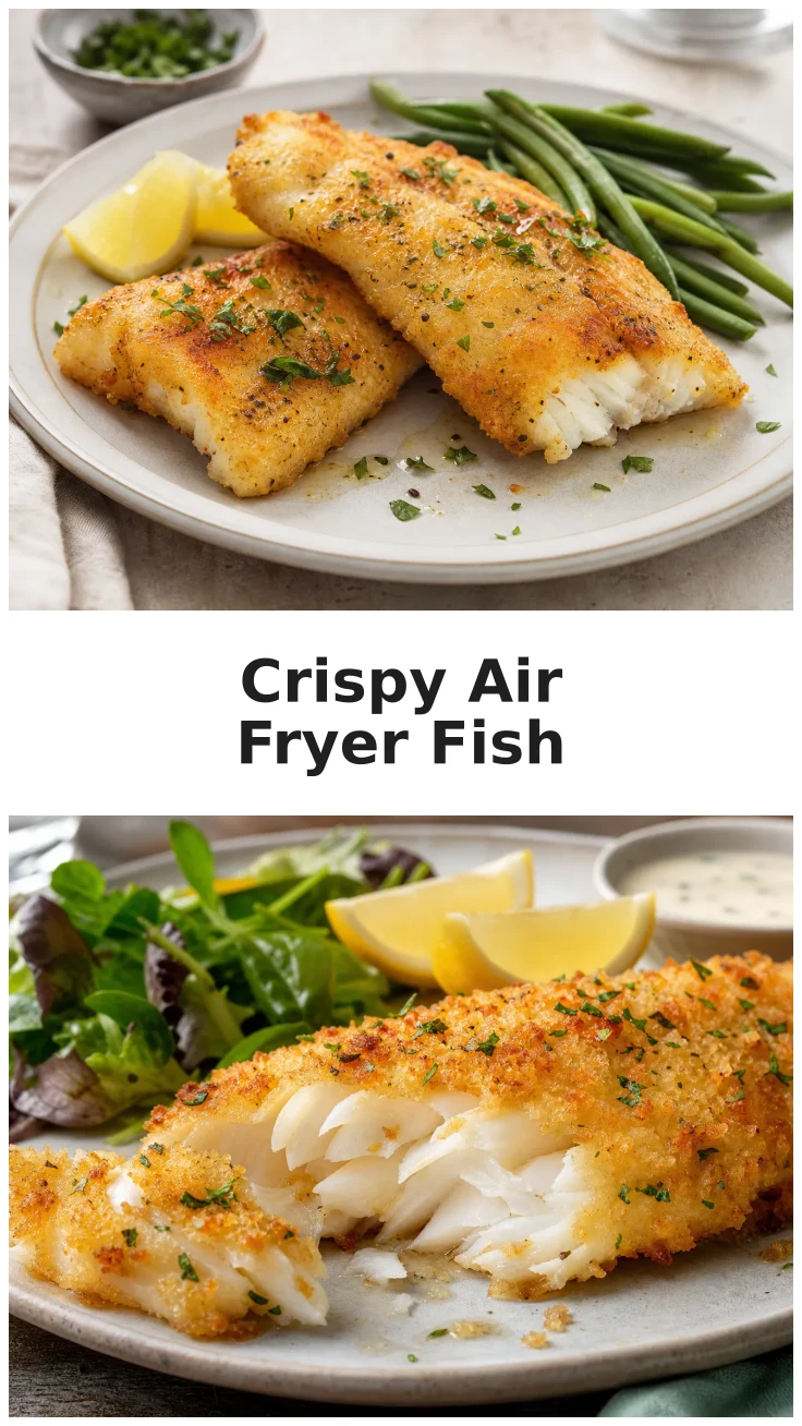 Crispy Air Fryer Haddock Fillets for Quick Dinners Crispy Air Fryer Haddock Fillets for Quick Dinners