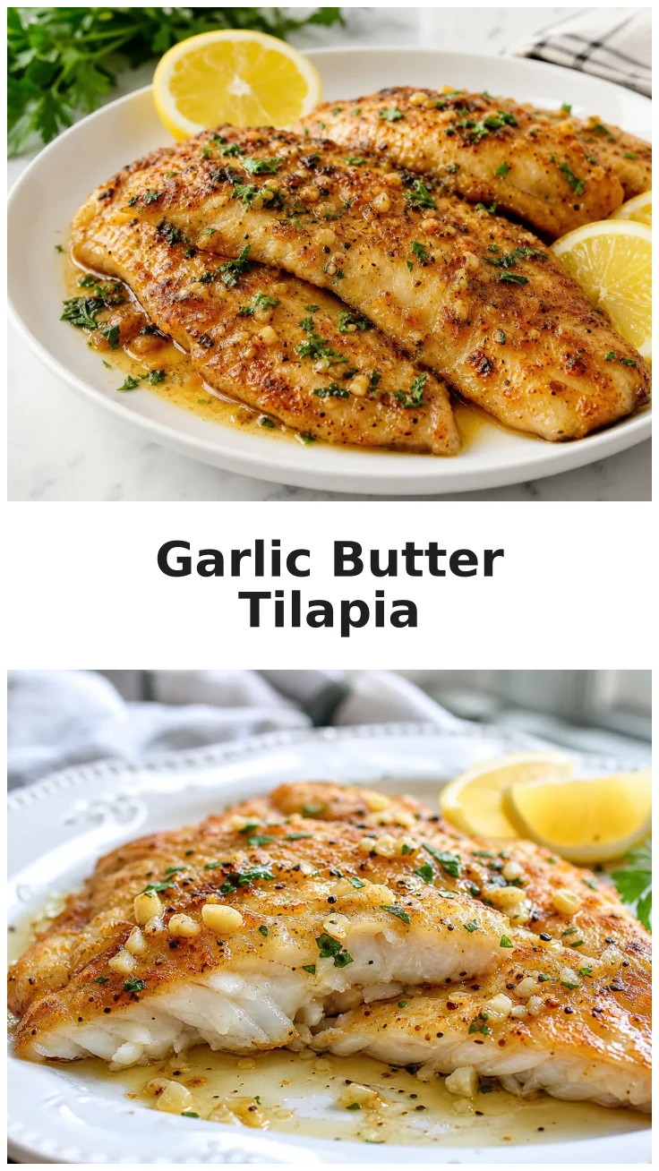 Juicy Air Fryer Garlic Butter Tilapia Recipe for Dinner Juicy Air Fryer Garlic Butter Tilapia Recipe for Dinner