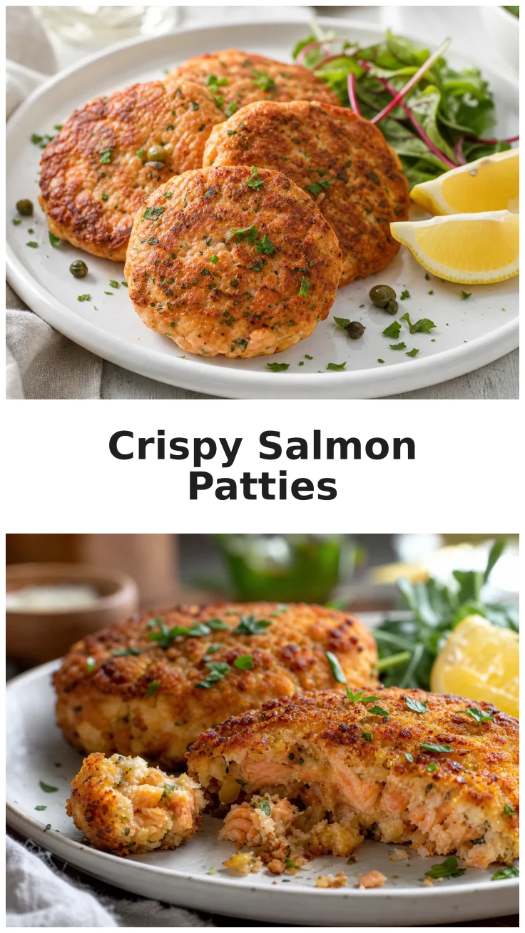 Crispy Skillet Salmon Patties for a Family Feast