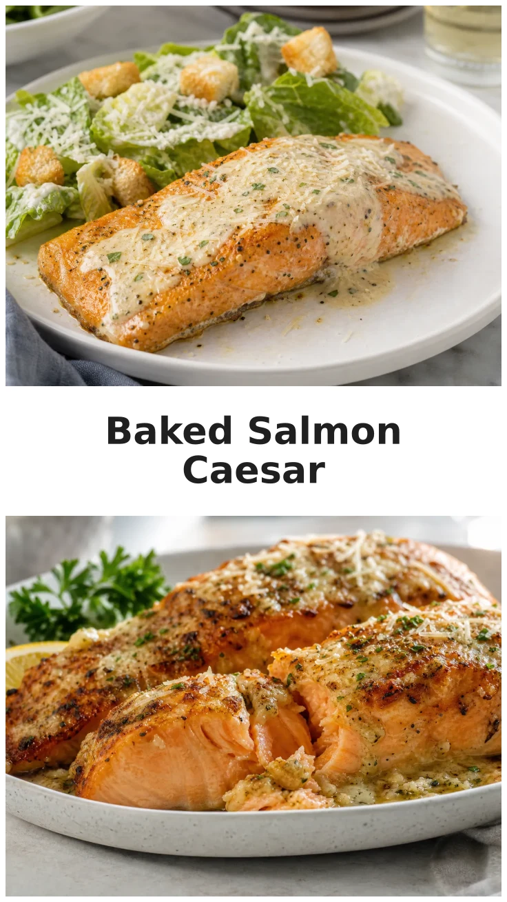 Savory Oven Baked Salmon Caesar Fillets for Easy Dinners Savory Oven Baked Salmon Caesar Fillets for Easy Dinners