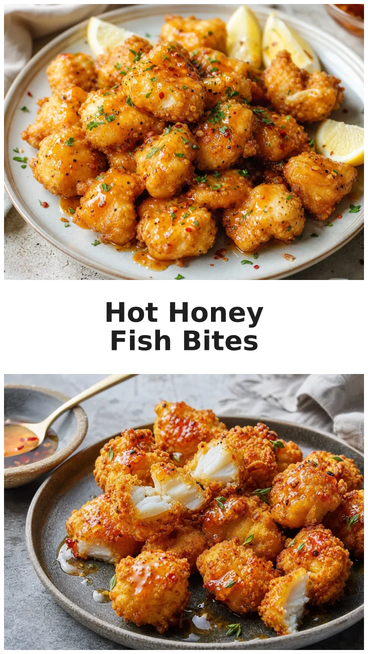 Sticky Hot Honey Fried Fish Bites Recipe for Game Day Sticky Hot Honey Fried Fish Bites Recipe for Game Day