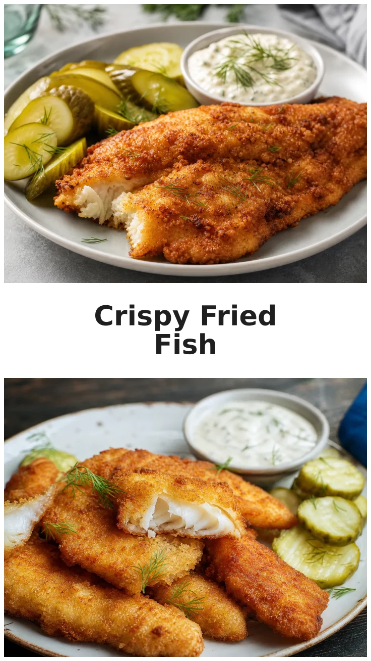 Crispy Dill Pickle-Brined Fried Fish Recipe Crispy Dill Pickle-Brined Fried Fish Recipe