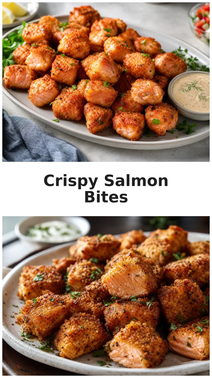 Crispy Fried Salmon Bites Recipe for Seafood Lovers Crispy Fried Salmon Bites Recipe for Seafood Lovers