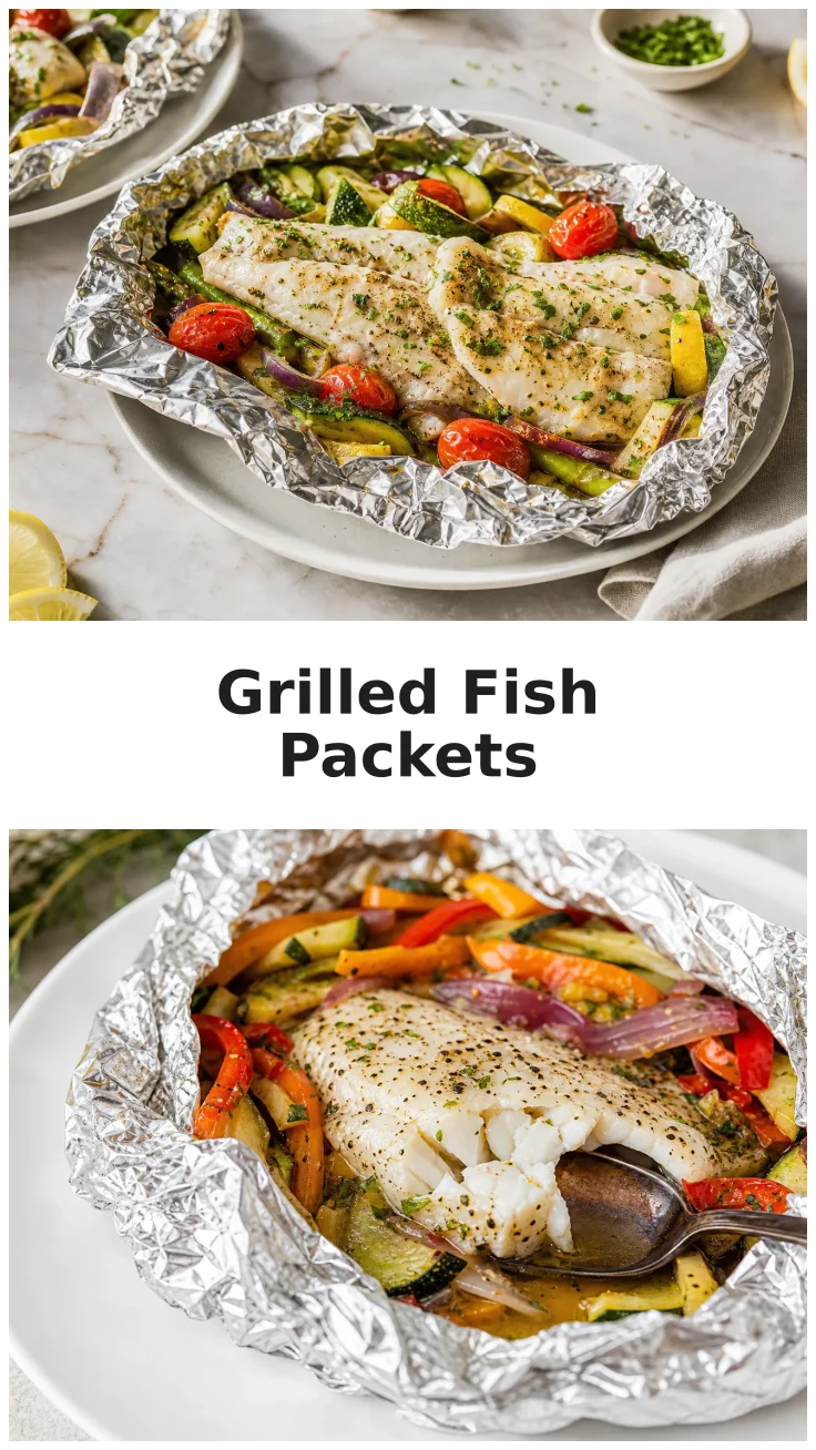 Easy Grilled Fish Foil Packets for Summer BBQs Easy Grilled Fish Foil Packets for Summer BBQs