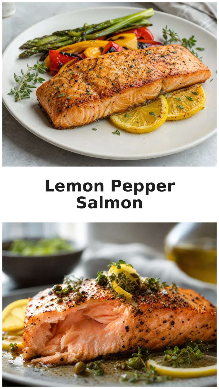 Zesty Lemon Pepper Grilled Salmon for Summer BBQs Zesty Lemon Pepper Grilled Salmon for Summer BBQs